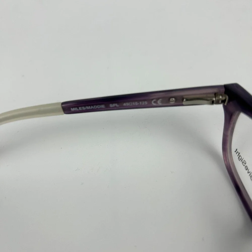 Jonas Paul MM0173OSPL Girls Kids Eyeglasses Frame Plum Full Rim 45-15-125 mm